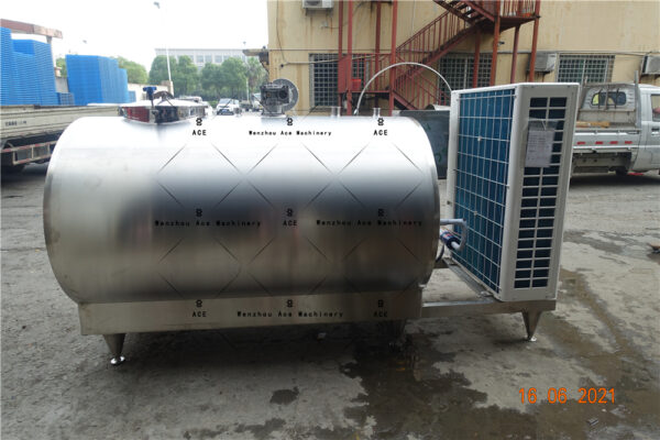 2000l milk cooling tank