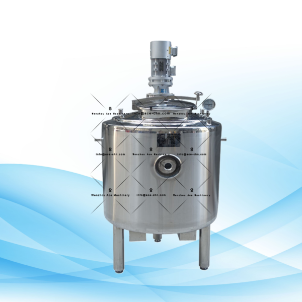 Milk mixing tank