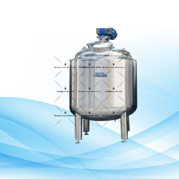 Milk mixing tank