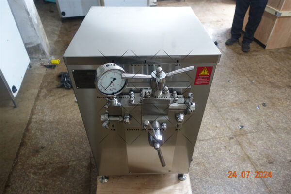 high pressure homogenizer 300 lt/h 3KW