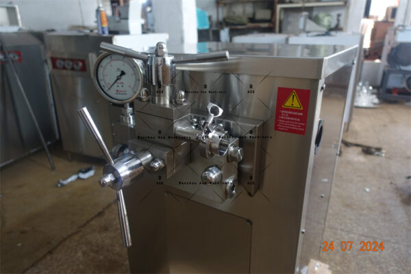 high pressure homogenizer 300 lt/h 3KW