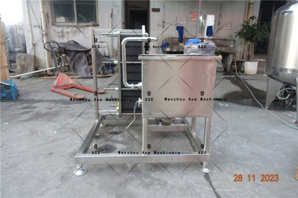 Dairy milk Preheating unit