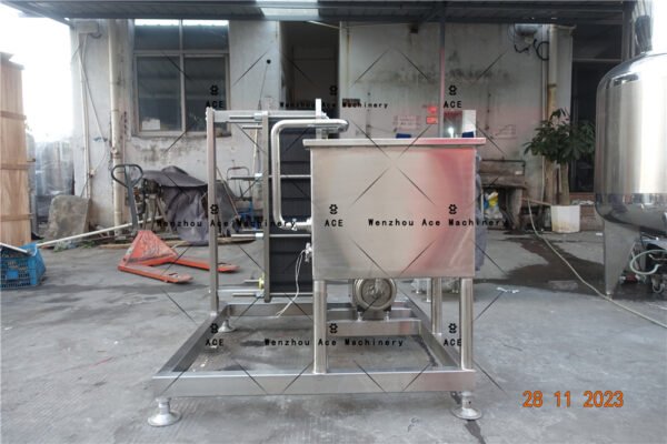 Dairy milk Preheating unit