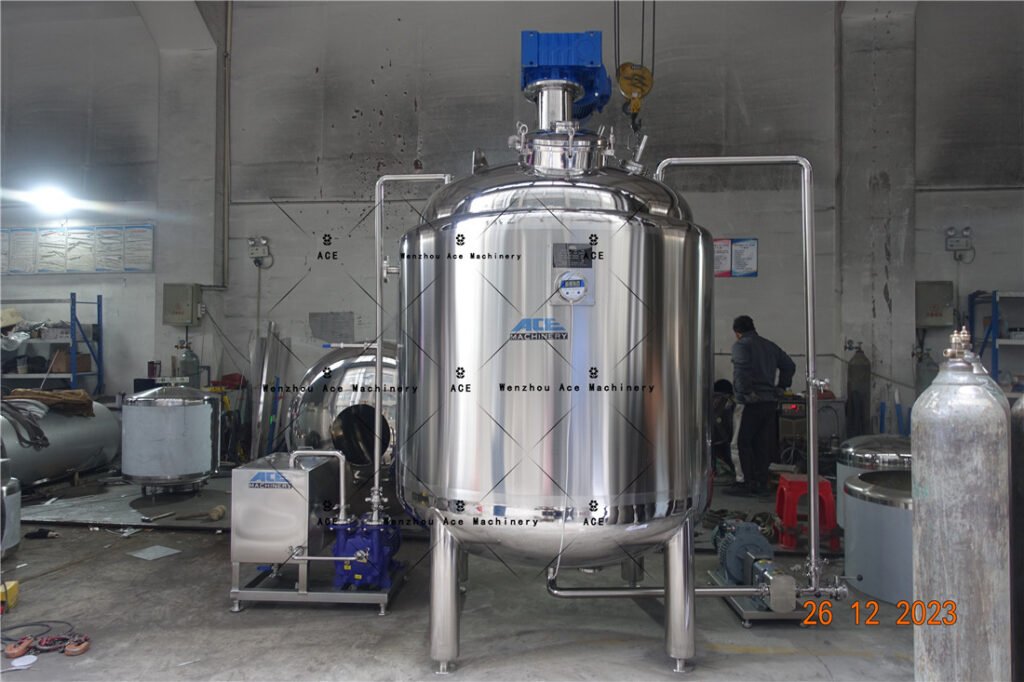 Jacketed Mixing Tanks